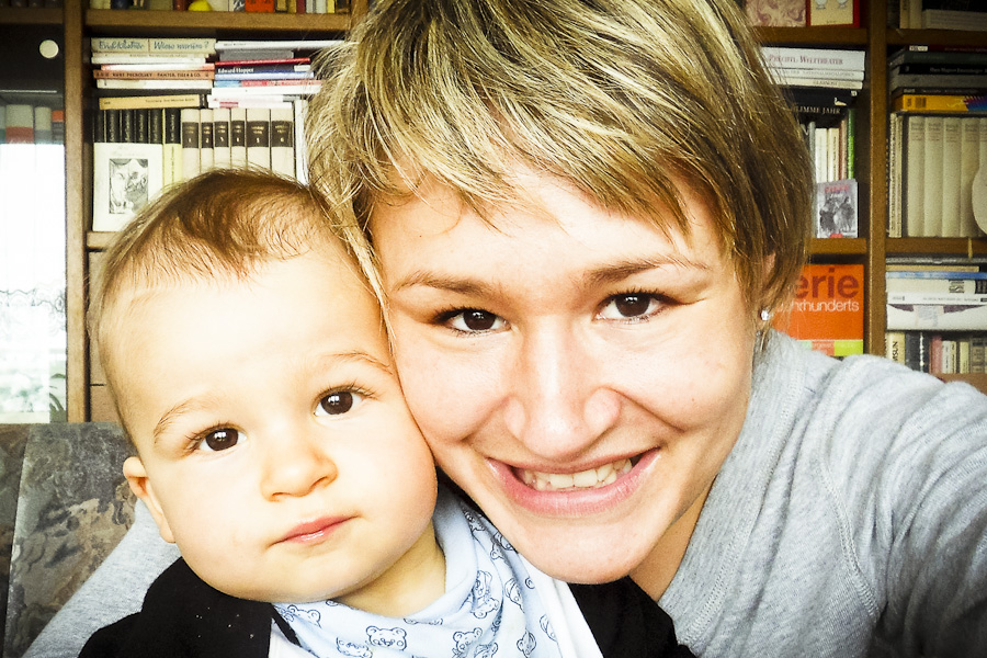 Mit Mama bei Uroma und Uropa Mit Mama bei Uroma und Uropa